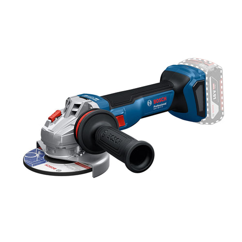 Bosch Professional GWS 18V-11 S Akku-Winkelschleifer - 125 mm. Blauer, kompakter Winkelschleifer. Trennt & schleift Metall und Stein.