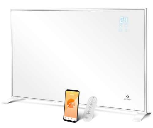 KESSER Infrarotheizung 540W Heizpaneel – Stand-/Wandmontage. Rechteckiges Heizpaneel zur effizienten Raumbeheizung.