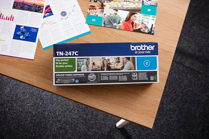 BROTHER TN-247C Tonerkartusche für Laserdrucker – Cyan