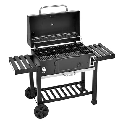 TAINO HERO XXL Smoker Holzkohlegrill BBQ Grillwagen Standgrill