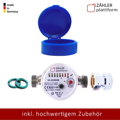 Zähler Plattform Zapfhahn-Wasserzähler Qn 1,5 110 mm 3/4 Zoll