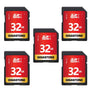 Gigastone SDHC Speicherkarte 32 GB 5er-Pack UHS-I U1 Class 10 80 MB/s für Digitalkameras und DSLR