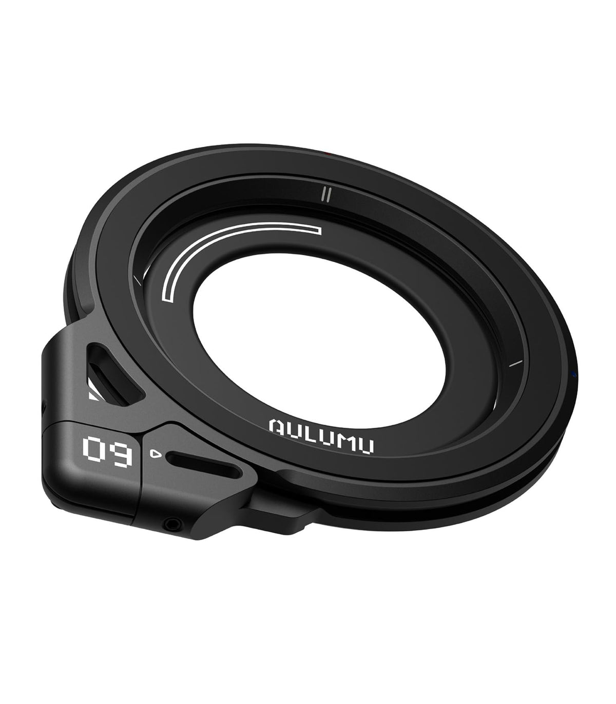 Aulumu G09 Magnetische Handy-Ring-Halterung für MagSafe, Schwarz aus Aluminium