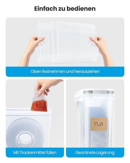 YOOPAI Filament Aufbewahrungsbox 4,0 L, wasser- und staubdicht