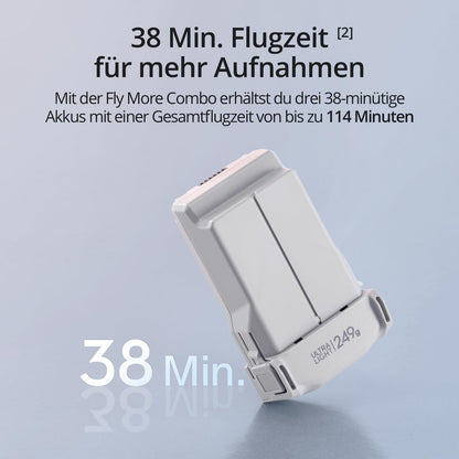 DJI Mini 3 (DJI RC) – faltbare Mini Drohne mit 4K-Kamera, unter 249 g