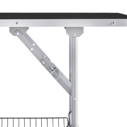 Yaheetech Höhenverstellbarer Trimmtisch gross – 118x60 cm