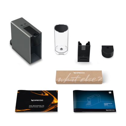 Nespresso Krups XN110B Essenza Mini Kapselmaschine - Grau