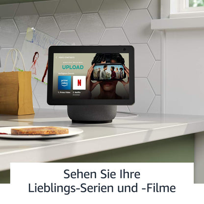 Amazon Echo Show 10 (3. Generation) Smart Display mit Alexa, Anthrazit