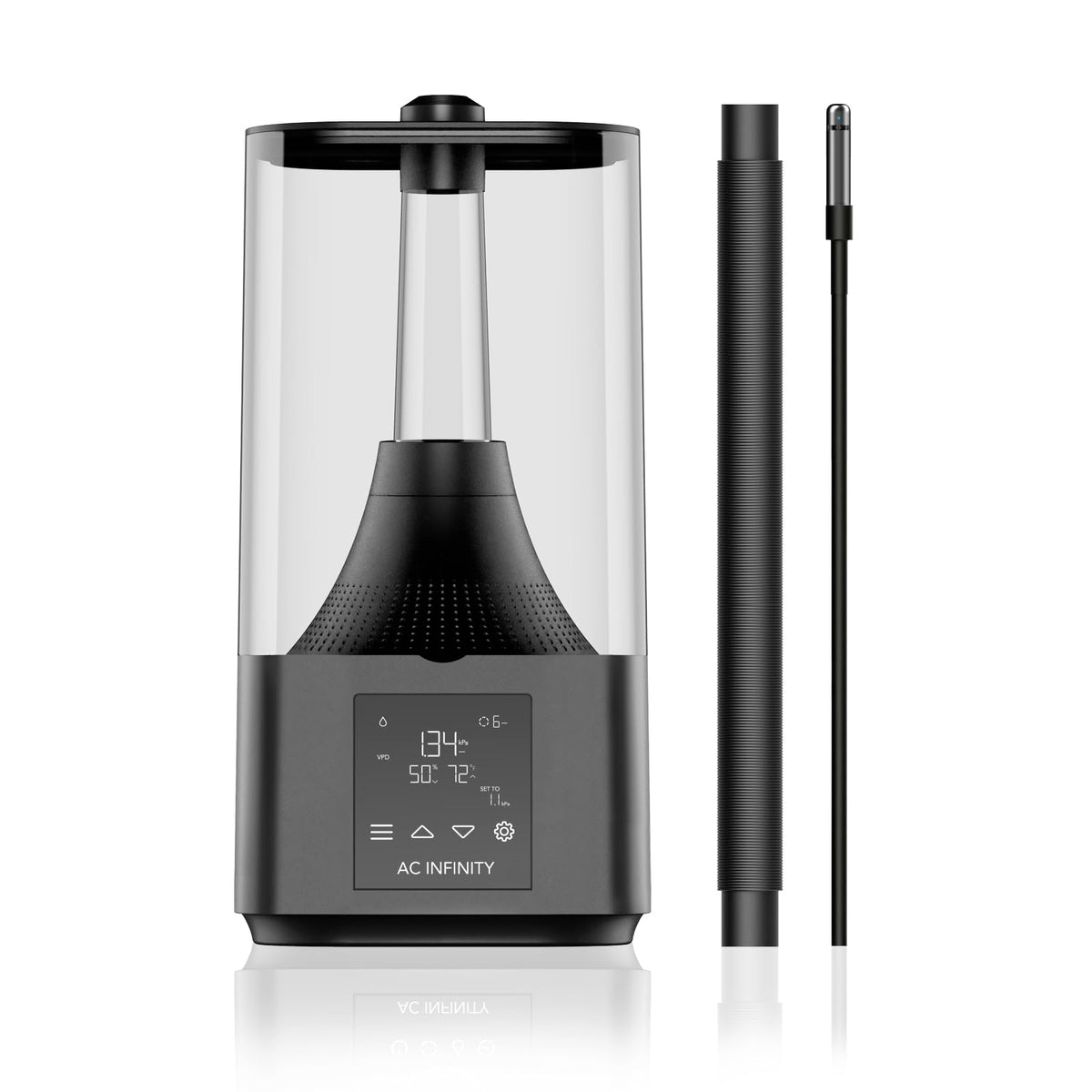 AC Infinity CLOUDFORGE T3 Luftbefeuchter 4,5 L mit VPD-Steuerung, Ultraschallvernebler und Auslassschlauch