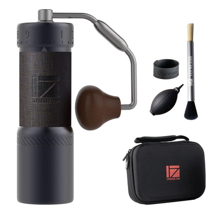 1Zpresso J-Ultra Manuelle Kaffeemühle, Eisen Grau, konisches Mahlwerk