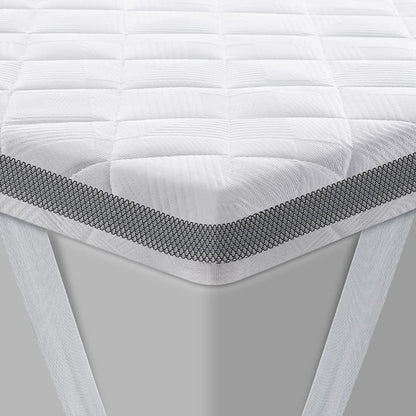 BedStory Matratzentopper 180x200 cm, H4/H5 hart, 7,5 cm Höhe mit atmungsaktivem 3D-Netz-Bezug