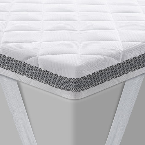 BedStory Matratzentopper 180x200 cm, H4/H5 hart, 7,5 cm Höhe mit atmungsaktivem 3D-Netz-Bezug
