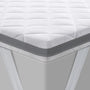 BedStory Matratzentopper 180x200 cm, H4/H5 hart, 7,5 cm Höhe mit atmungsaktivem 3D-Netz-Bezug