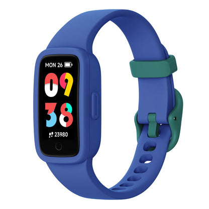 BIGGERFIVE Vigor 3 Kinder-Fitnessuhr mit AMOLED, 3ATM, Blau