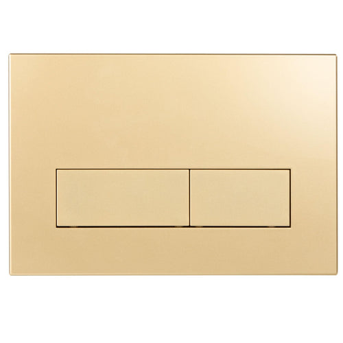 Mendorio WC-Drückerplatte für Geberit Sigma UP300/UP320, Gold matt – Betätigungsplatte aus ABS