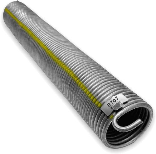 KASTOM Torsionsfeder Ersatz für Garagentor – Hormann R707 / R26, schwarze zylindrische Stahlfeder zur Torentlastung.