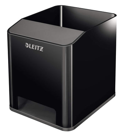Leitz Wow Schreibtisch-Accessoires Komplett-Set – Schwarz