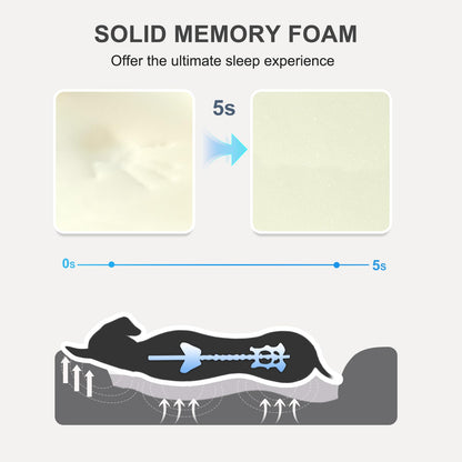 Joyelf Orthopädisches Memory-Schaum Hundebett & Sofa