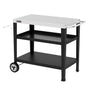 Royal Gourmet Servierwagen 3-Etagen Edelstahl Küchenwagen - 85x50cm. Transportiert Speisen und Geschirr effizient in der Küche.