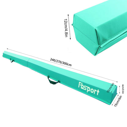 FBSPORT Klappbarer Schwebebalken Kinder - 270 cm Gymnastik