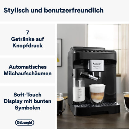 De'Longhi Magnifica Evo Kaffeevollautomat - ECAM292.81.SB Silber/Schwarz