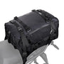 Rhinowalk Motorradtasche 30 L Schwarz mit wasserdichter Innentasche, Hecktasche aus Polyester