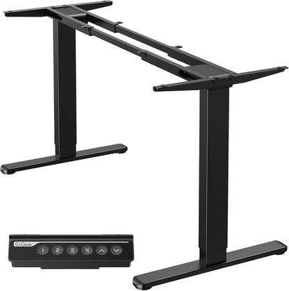 ErGear Schreibtischgestell höhenverstellbar, 2 Motoren, bis 120 kg