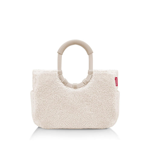 reisenthel loopshopper M Einkaufstasche - teddy sand recycelt. Ovale, teddy sand Tasche mit Schlaufengriffen für den Einkauf.
