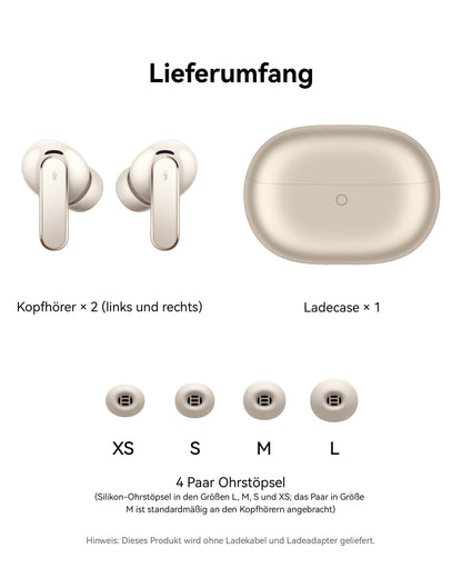 HUAWEI FreeBuds Pro 5 Kabellose In-Ear Kopfhörer mit ANC, Weiss