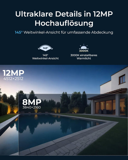 Reolink RLC-1240A Vandalismusgeschützte PoE-Kamera - 12MP