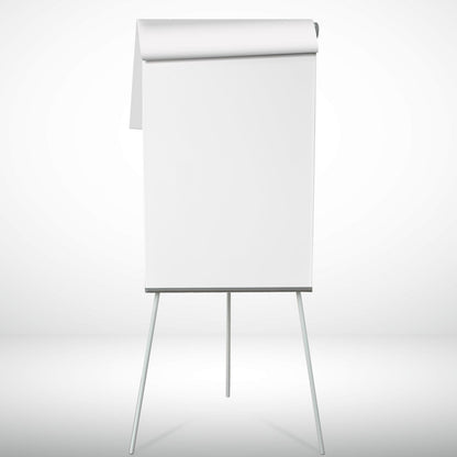 Office Marshal Flipchart Dreibein Board - magnetisch 68x105cm