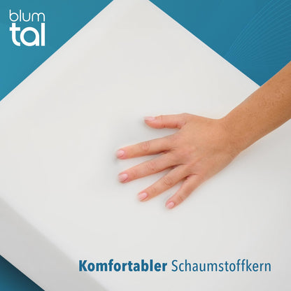 Blumtal Ergonomisches Venenkissen, höhenverstellbares Beinkissen, Grau