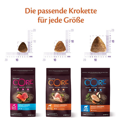 Wellness CORE Ocean Hundefutter trocken – Lachs & Thunfisch 10 kg
