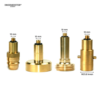 Drehmeister LPG Adapter Set M10 lang Autogas Tankadapter mit Etui