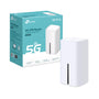 TP-Link Archer NX600 5G LTE WLAN Router AX3600 Wi-Fi 6. Schwarzer Router mit Antennen für schnellen Internetzugriff.