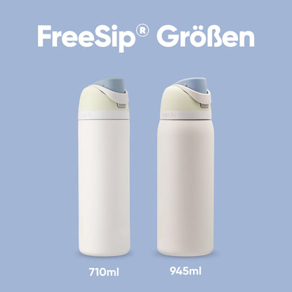 Owala FreeSip Edelstahl-Isolierflasche, 945 ml, Iced Breeze