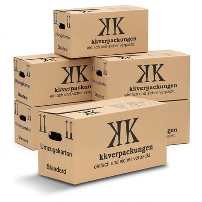KK Verpackungen Umzugskartons 65 Liter, 30 Stück, stapelbar