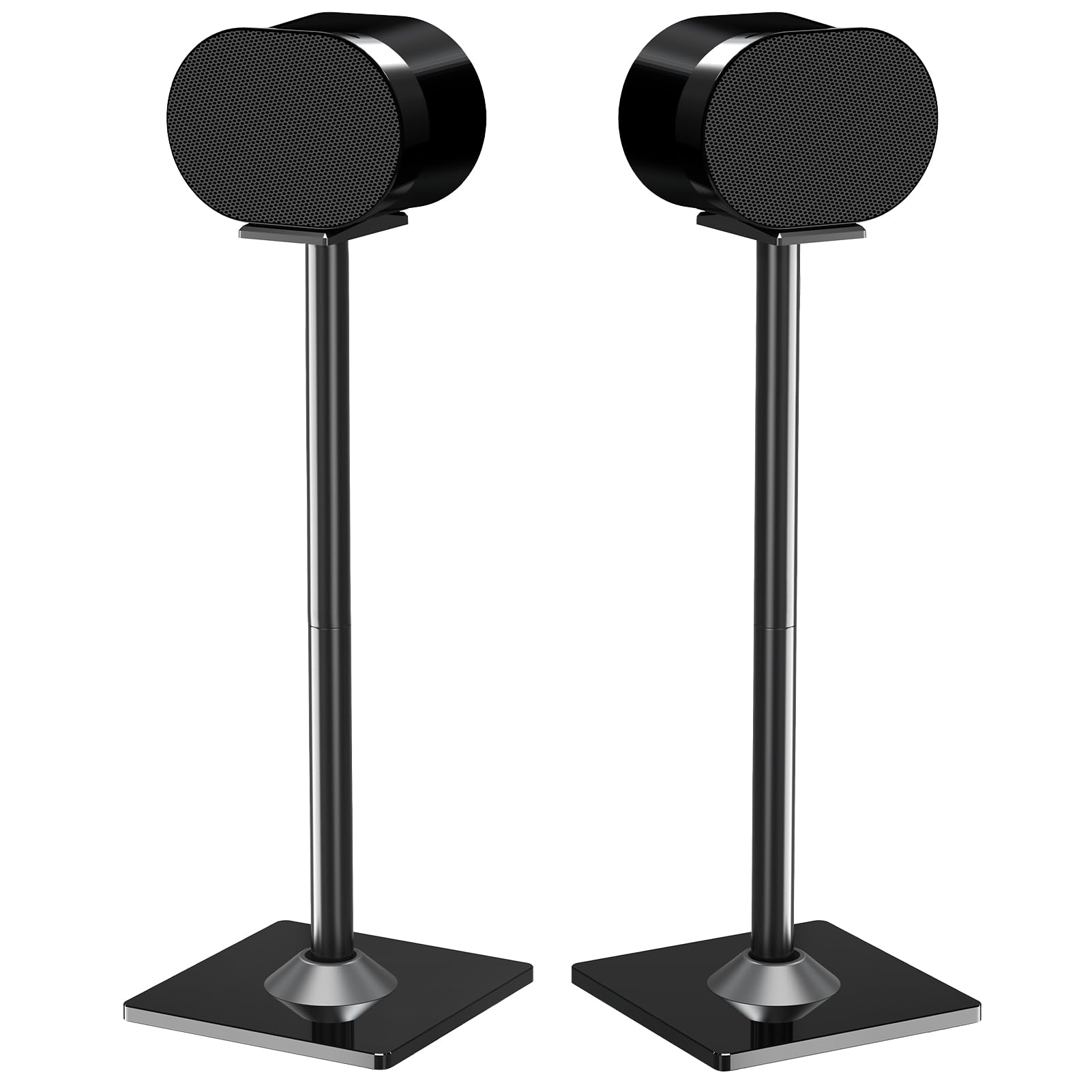 ELIVED EV5026 Bodenständer Sonos Era 300 - 80,7cm Schwarz Paar. Positioniert den Lautsprecher präzise für optimalen Klang.