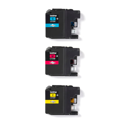 Brother LC-123RBWBP Tintenpatrone Rainbow Blister Cyan/Magenta/Gelb