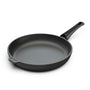 Hoffmann Aluguss Bratpfanne – 24cm, Induktion, beschichtet, abnehmbar. Runde Antihaft-Pfanne zum Braten.