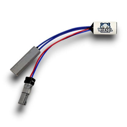 Wiesel eBike Tuning Chip für Bosch Motoren Gen 1-4 (ohne Smart System), schwarzer Chip. Hebt 25 km/h Geschwindigkeitslimit auf.