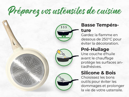 JUST PERFECTO Induktions Topfset – 21-teilig PTFE/PFOA-frei Kochgeschirr