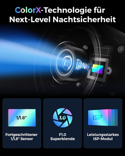 Reolink CX410W WLAN-Aussenkamera - ColorX Nachtsicht 4MP