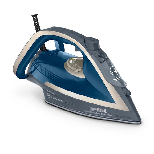 Tefal Ultragliss Plus FV6842 Dampfbügeleisen, 2800 W, türkis/grau