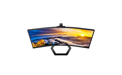 PHILIPS 34E1C5600AM 34 Zoll WQHD Curved Monitor - Schwarz
