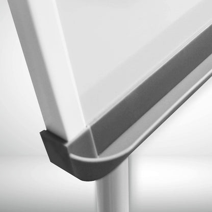 Floordirekt Pira Flipchart Whiteboard - magnetisch Rollenfuß