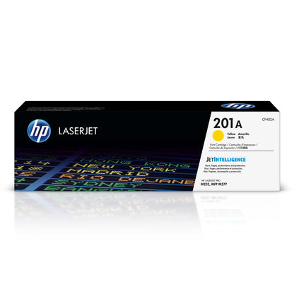HP 201A CF402A Original Tonerkartusche gelb, ca. 1400 Seiten – für Color LaserJet Pro Drucker