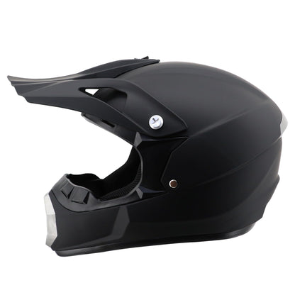 MoHelmHui Motocrosshelm Fullface Set mit Brille und Handschuhen