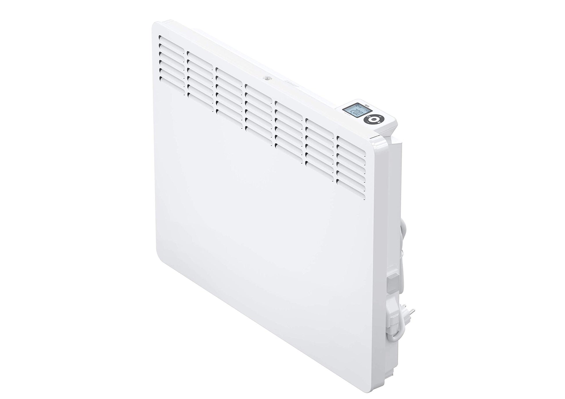 AEG Wandkonvektor WKL 1505 – 1500 Watt für ca. 15 m². Weißer, rechteckiger Konvektor. Heizt elektrisch Räume bis 15 m².