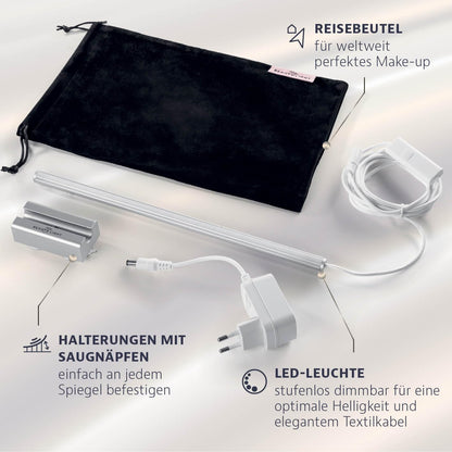 My BEAUTY LIGHT Glamour Edition 5-in-1 LED-Spiegelleuchte